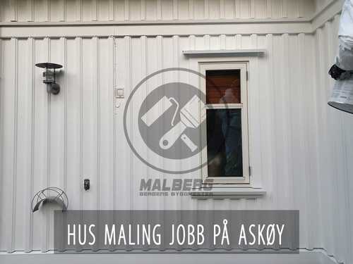 UTVENDIG HUS MALING JOBB PÅ ASKØY (8)