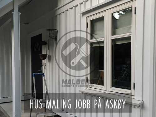 UTVENDIG HUS MALING JOBB PÅ ASKØY (6)