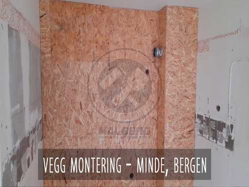 GIPSPLATER VEGG MONTERING - MINDE, BERGEN (1)
