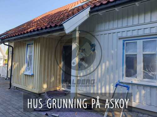 UTVENDIG HUS MALING JOBB PÅ ASKØY (2)