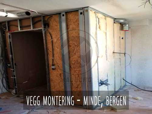 GIPSPLATER VEGG MONTERING - MINDE, BERGEN (10)