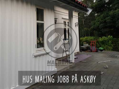 UTVENDIG HUS MALING JOBB PÅ ASKØY (7)